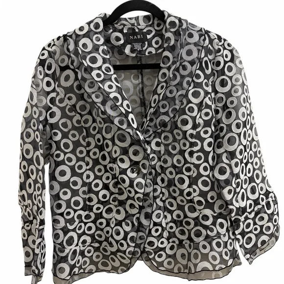 Sheer Mod Circle Blazer - Picture 2 of 4